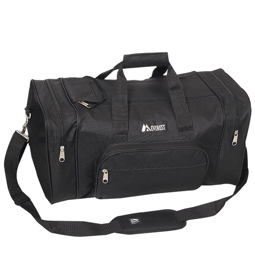 Case of 20 Duffel Bags Wholesale Bulk - 20-inch | Black